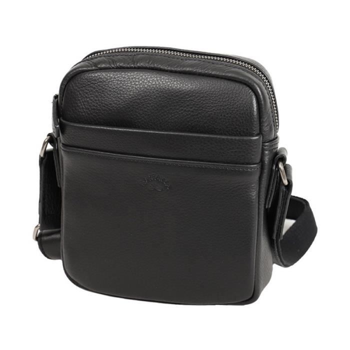 Sacoche homme en cuir KATANA - noir - KAT-89613-01-NOIR