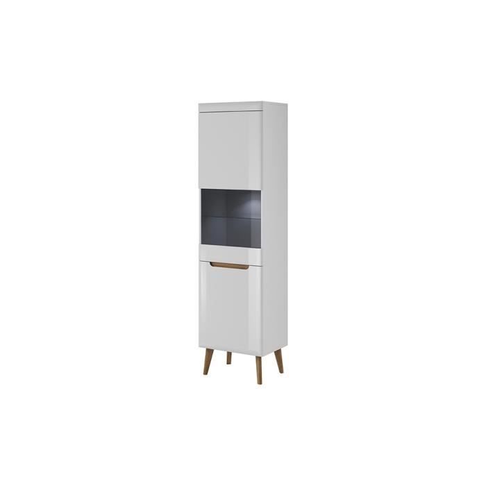 Vitrine NORDY 53 cm - Blanc