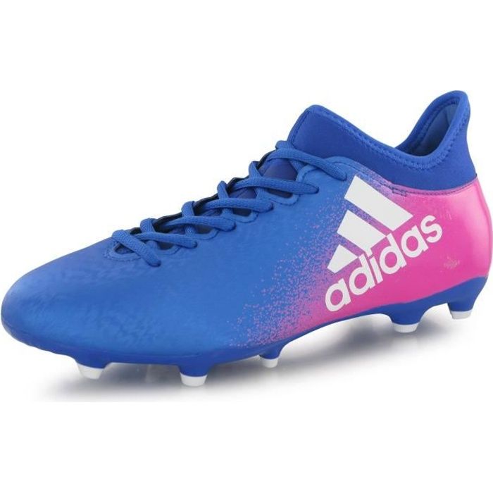 Adidas Performance X 16.3 Fg bleu, chaussures de football homme