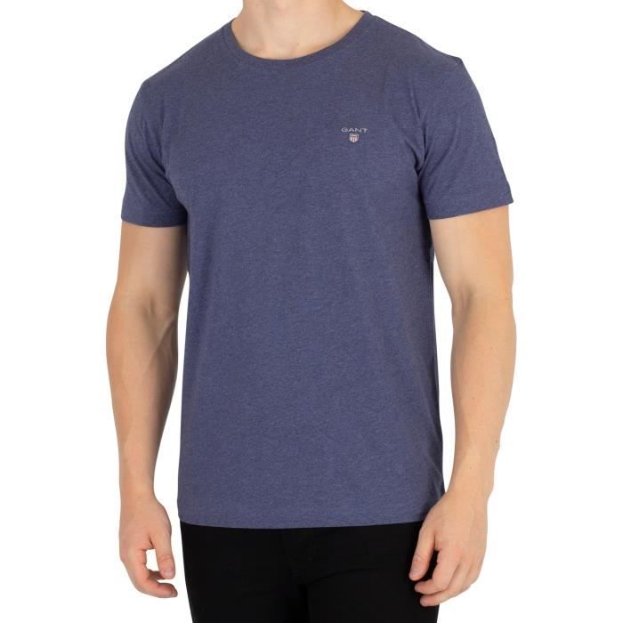 Gant Homme T-shirt original, Bleu