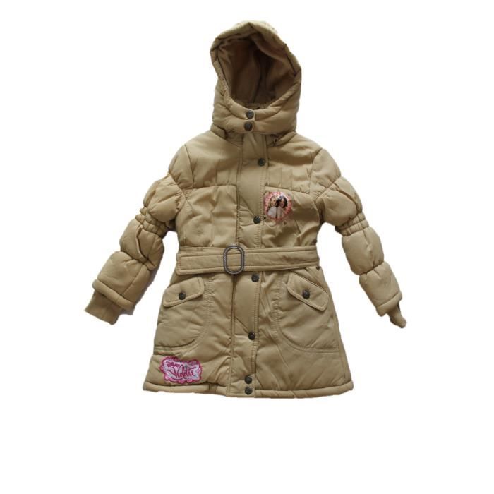 manteau parka violetta beige