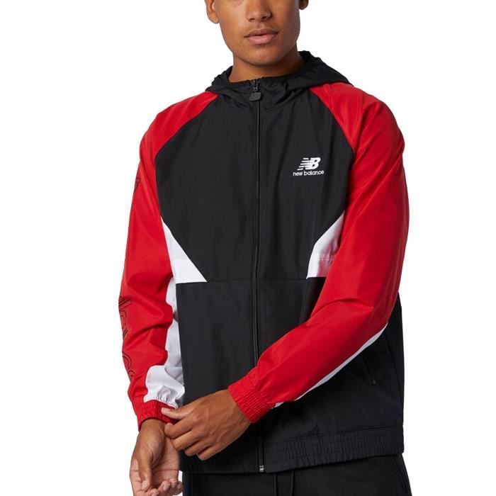 New Balance Coupe Vent Athletics Podium Windbreaker Rouge Cdiscount PrêtàPorter
