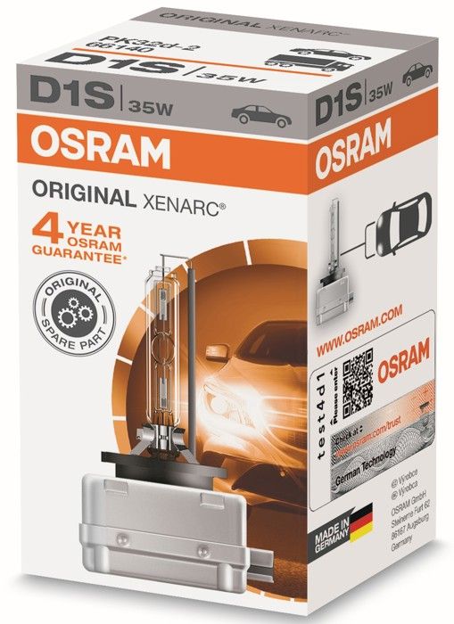 OSRAM Lampe à décharge xénon Original D1S