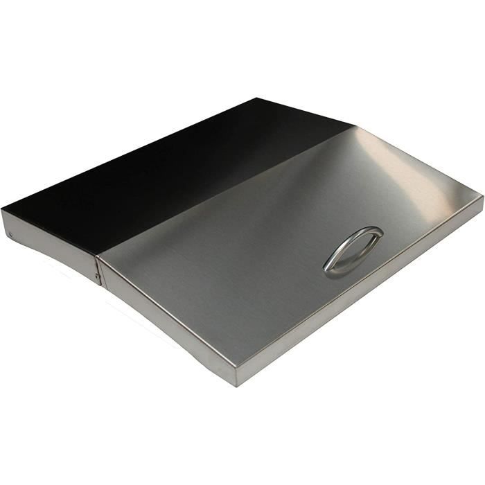 Plancha TONIO Couvercle pour Lagoa 2 Feux CO27 Inox