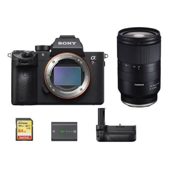 SONY A7R III + TAMRON 28-75mm F2.8 Di III RXD (A036) Sony E + 64GB SD card + SONY NP-FZ100 Battery + VG-C3EM Vertical Grip