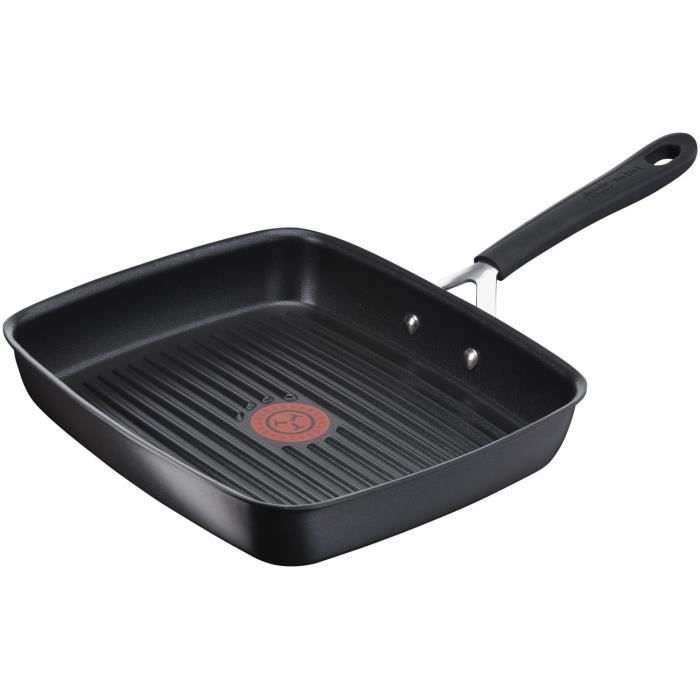 Küchenprofi Padella Griglia In Ghisa 'Provenza' 26x26 Cm - Colore Nero, Ideale Per Grigliate In Casa
