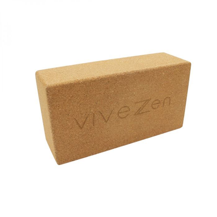 Brique, bloc de yoga 22,5 x 12 x 7,4 cm - Liège - Vivezen