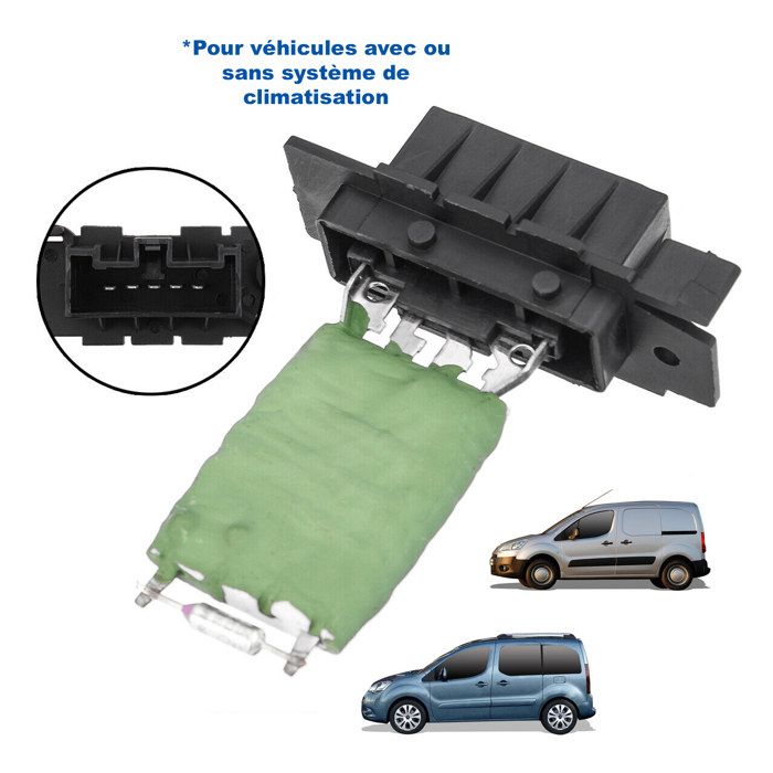 Resistance Chauffage Pulseur Peugeot Partner Citroen Berlingo 6450NV