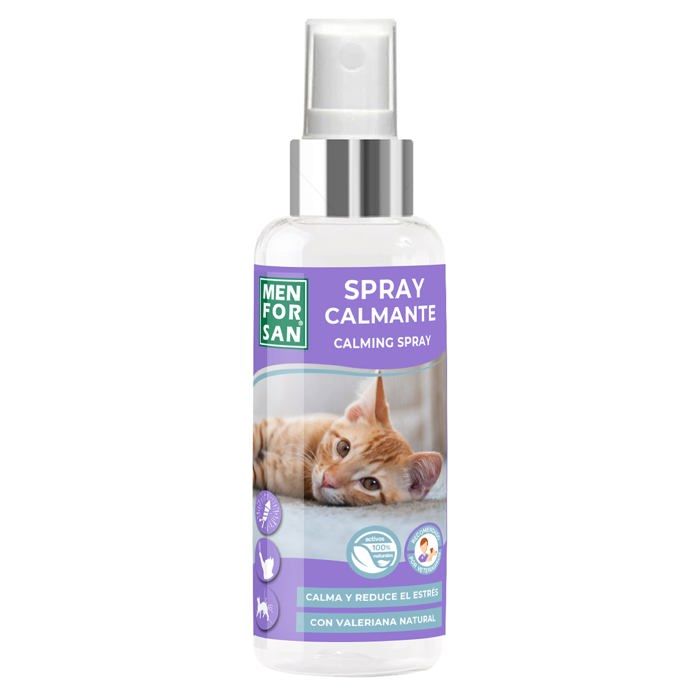 Meilleurs prix pour Menforsan Spray Apaisant pour Chats 60ml, a la Valeriane Naturelle, Reduit Le Stress