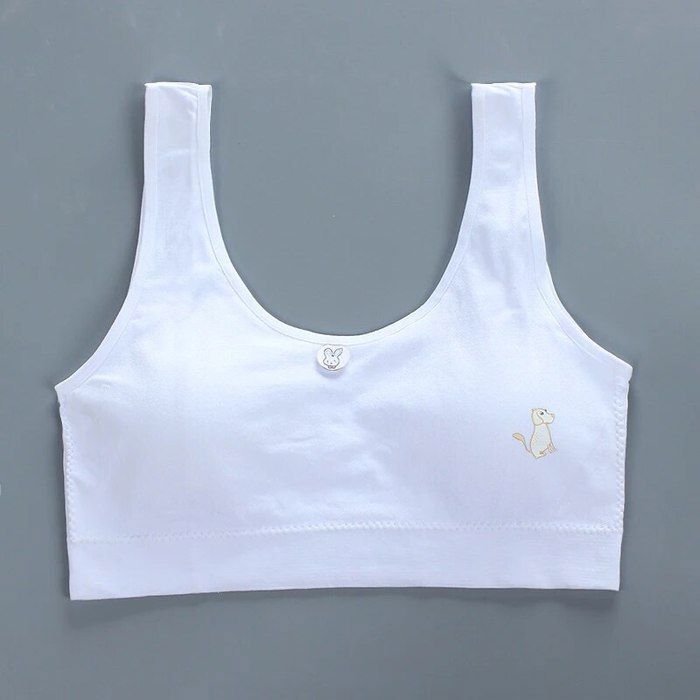 Soutien-gorge En Coton Pour Adolescentes,sous-vêtement Pour Filles,haut