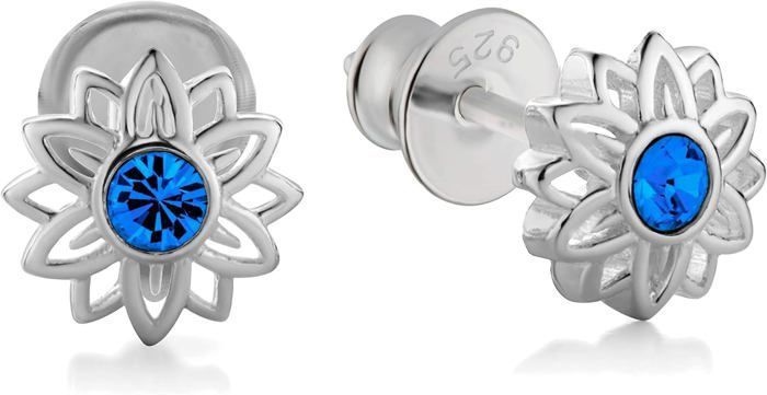 Boucles D'Oreilles Argent Sterling Enfant Orazio - Pendantes Papillon, Cœur - Hypoallergéniques