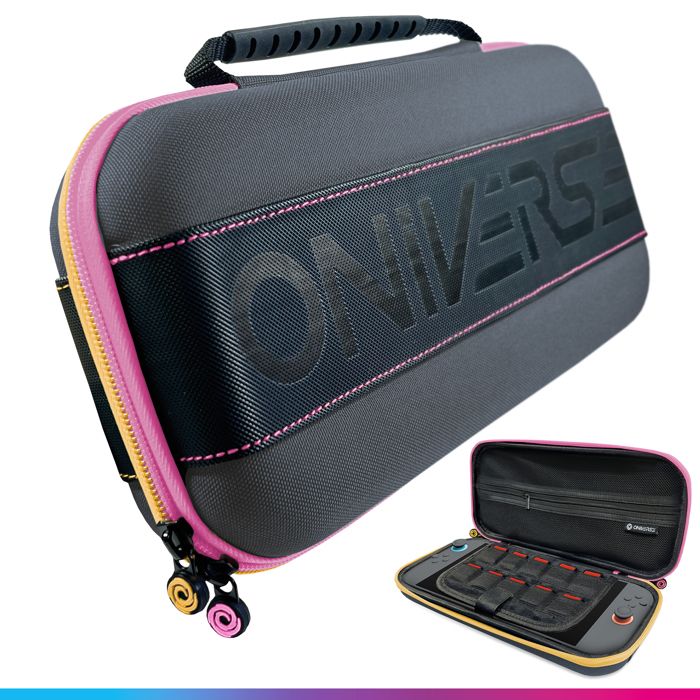 Pochette de Protection pour Nintendo Switch 2OLEDSwitch Oniverse Housse Rigide à Poignée Etui Rembourré Emplacements Jeux - vue 2
