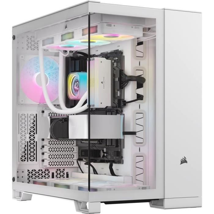 Boîtier PC - CORSAIR - CC-9011270-WW - 6500X - Blanc