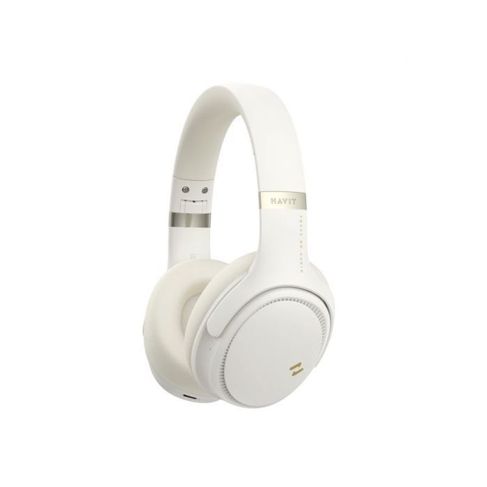 Casque Bluetooth - HAVIT - H630BT PRO - Jaune beurre - Réduction active du bruit - Pour adultes