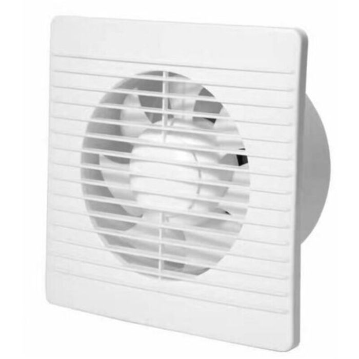 1PC Ventilateur dextraction Ventilateur de Fenêtre et Mural Pour Cuisine Salle de Bain Serre Garage -4 pouces blanche
