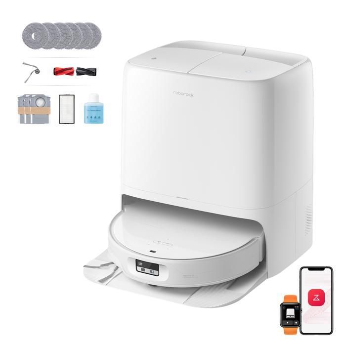 Aspirateur laveur robot Roborock Saros 20 Neo avec nettoyage à la serp - vue 1