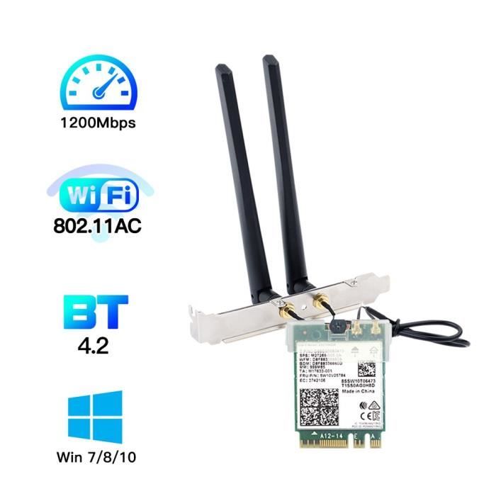 Kit De Escritorio Intel Wi-Fi 6 AX200 Gig - Ecuador