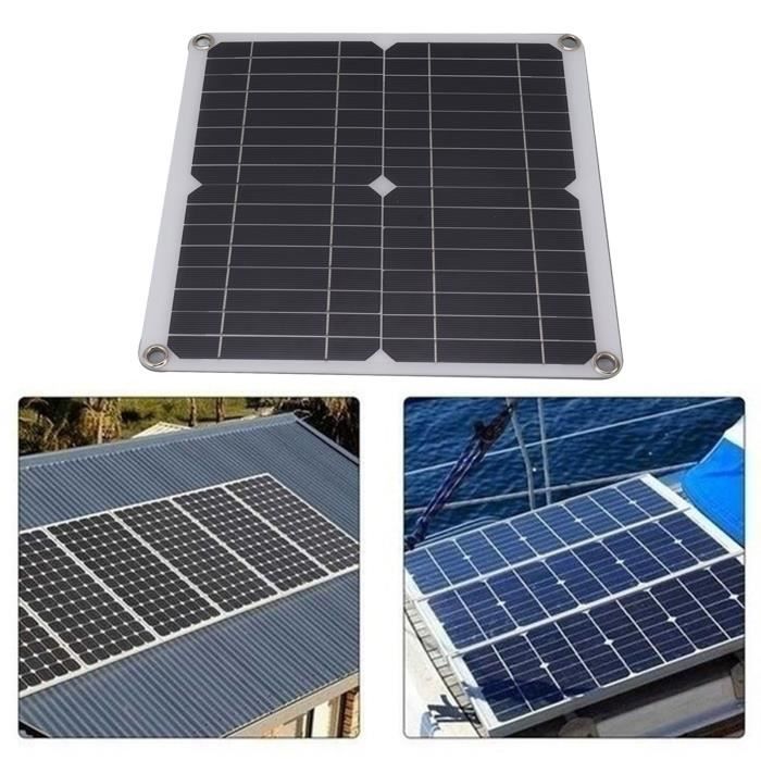 Panneau Solaire 12W Pour Caméra Sécurité – USB-C, Charge Continue, Étanche, Compatible Blink & Plus