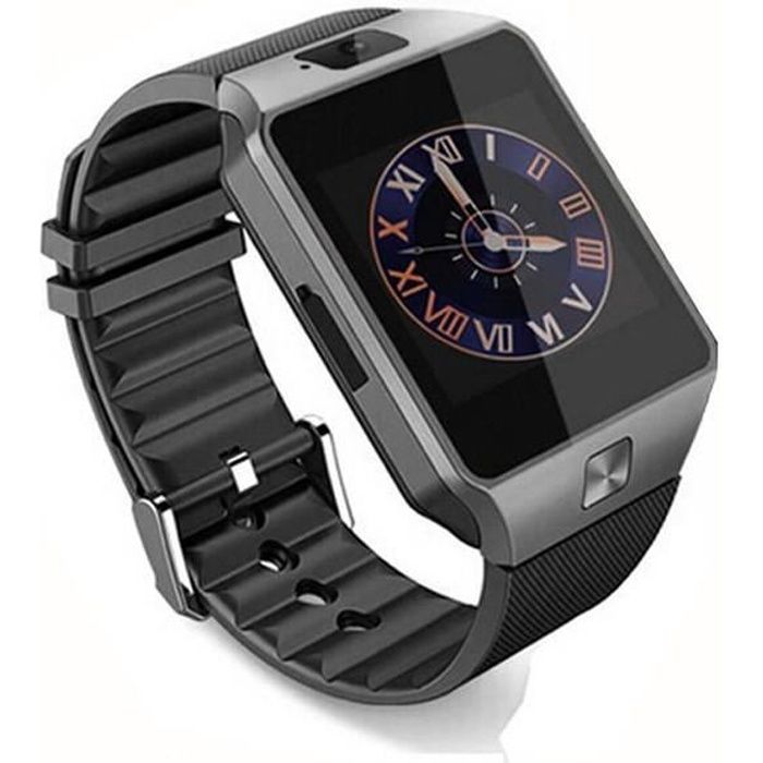Smartwatch Heartrate Montre connectéenoir Montre bluetooth Montre homme commercial Montre
