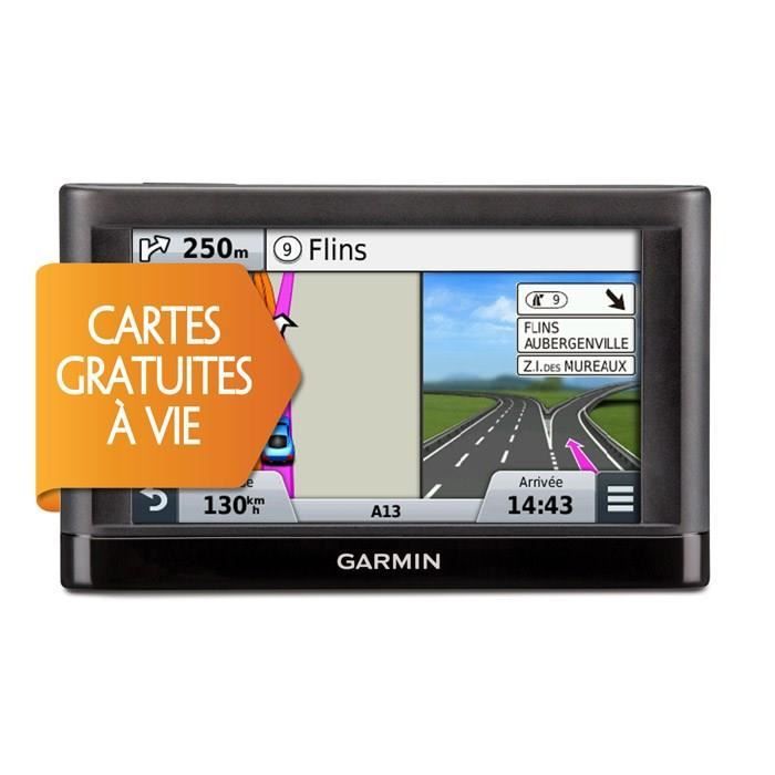 GARMIN NUVI 65 LM, GPS 6", 15 pays Cartes gratuites à vie Cdiscount Auto
