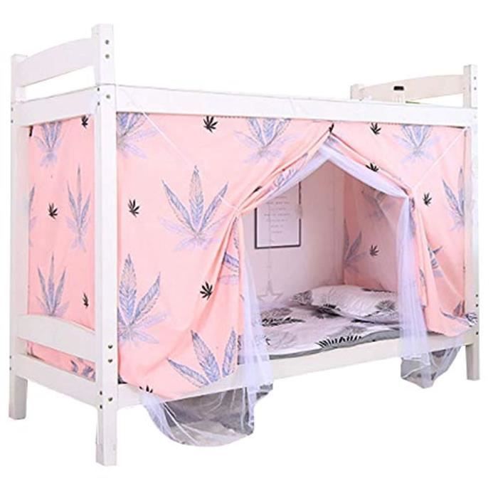 Ciel De Lit Bebe Wotkz Dortoir Maison Lit Moustiquaires Rideau De Literie Rideau Occultant Lit Avec Dessus Antipoussiere Filets Cdiscount Maison