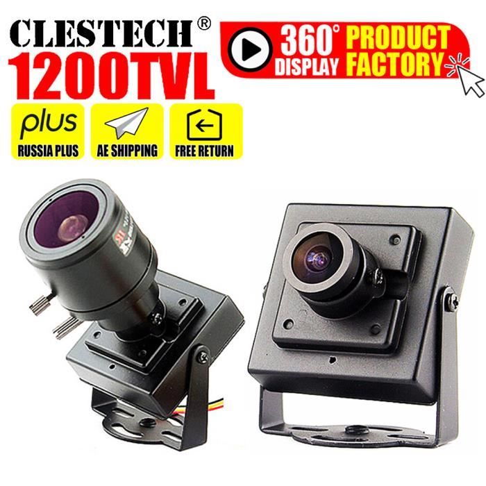 Cctv 1080P 2Mp Hd Mini Caméra De Sécurité 2000Tvl 3.6Mm 90 Degrés 4 En
