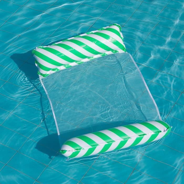 Hamac gonflable aquatique 137 x 70 cm - Rose