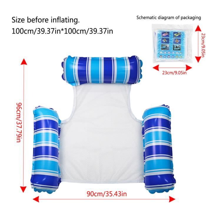 Matelas Gonflable Piscine.Matelas Pneumatique Flottant.Transat de Piscine Gonflable. (150 75cm Matelas Gonflable Piscine.Matelas Pneumatique Flottant.Transat de Piscine Gonflable. (150 75cm