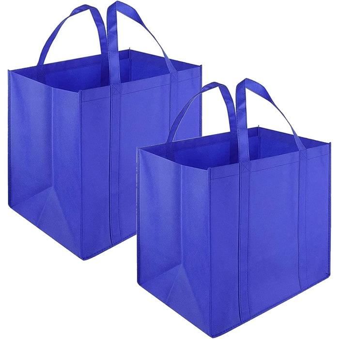 Sac Cabas Courses Grand Format Sac Shopping Réutilisable Pliable Grand Sac  De Courses Pliable Solide Tote Bag Multifonctionn[x1005] - Cdiscount  Bagagerie - Maroquinerie