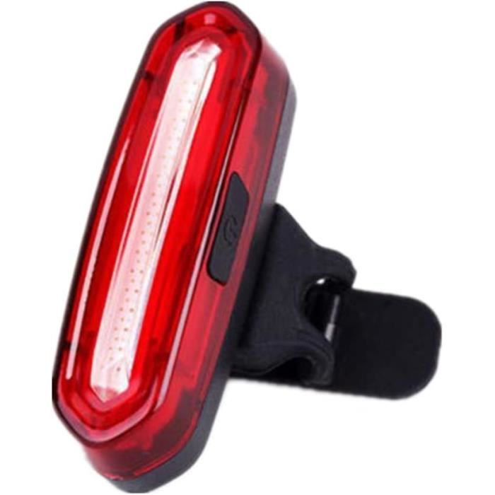 Feu Arrière Pour Vélo Avec Clignotants - Lampe LED étanche IPX4, Rechargeable USB - 5 Modes, Télécommande - Pour VTT, Vélo De Route, électrique - 6