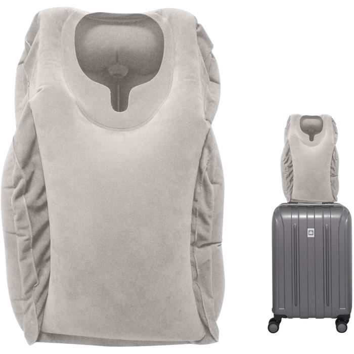 Oreiller De Voyage Gonflable Travelon Pour Cou, Avion, Train, Voiture