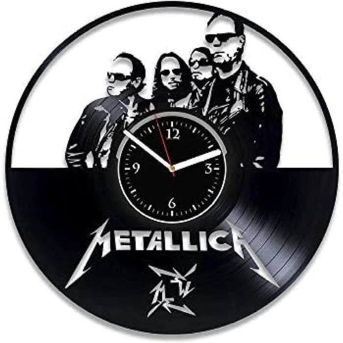 Chiot 01 - Horloge disque vinyle déco