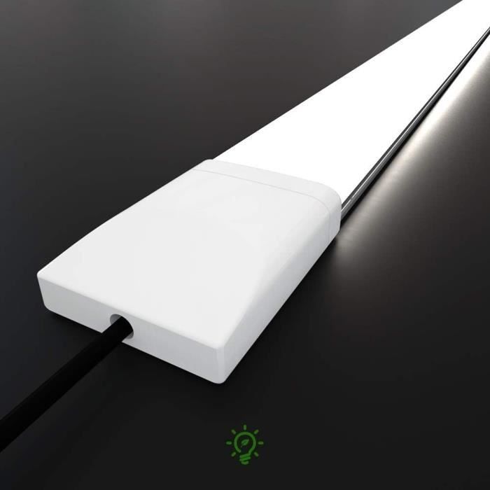 Réglette LED 55cm IP65 – 18W 2250lm Blanc Froid, Étanche, Connectable – Pour Salle De Bain, Garage, Atelier - 3