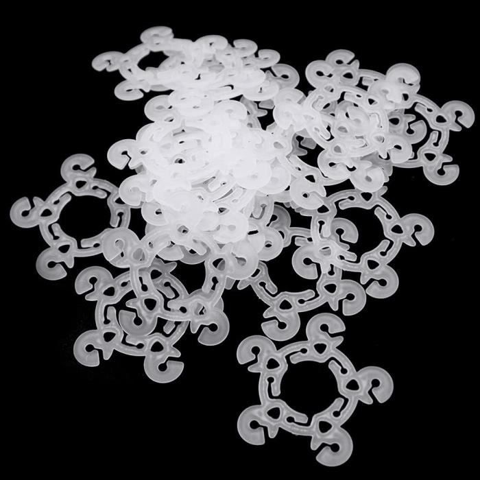 Lot De 12 Clips De Moulure Arche De Roue – Blanc & Jaune – Compatible Nissan Qashqai 2014-2020 – Fixation Solide Et Pratique