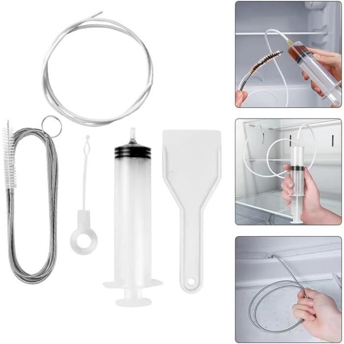 Kit dOutil de Nettoyage - Réfrigérateur - PVC - Acier Inox - Multi-usage