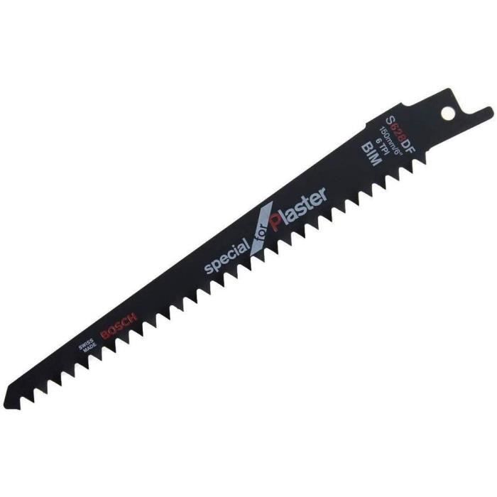 Bosch 1x Lame de scie sabre PRO Fibre Insulation S2013AWP (pour Laine minérale, Laine minérale, Longueur 400 mm, Professional Accessoire Scie sabre
