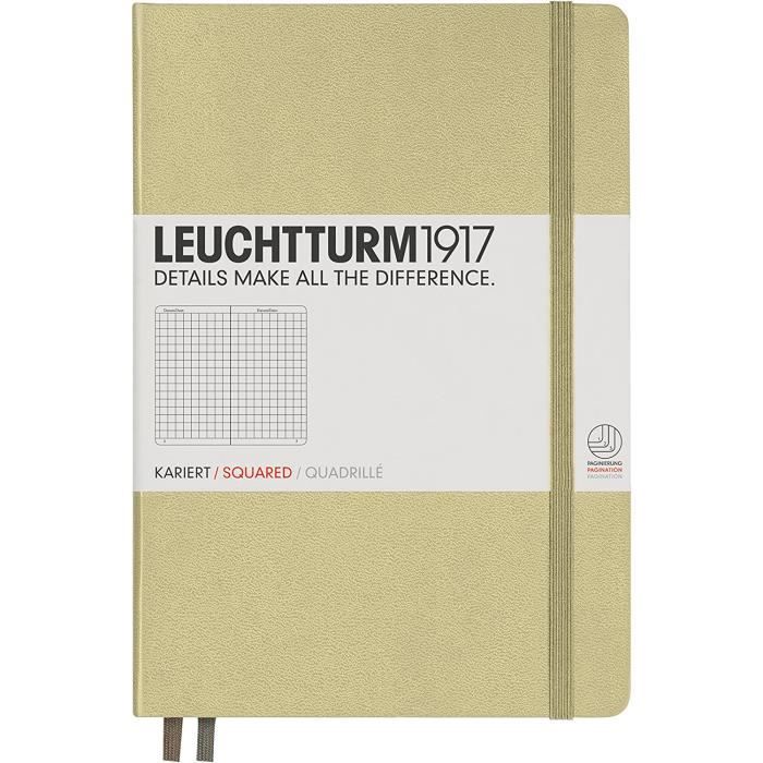 Leuchtturm1917 Carnet A5 Medium A5 Pointillé 249 pages numérotées