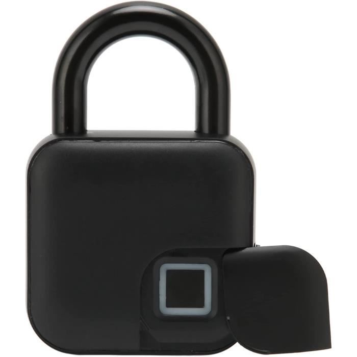 Cadenas Intelligent à Empreintes Digitales USB - Étanché IP55, Anti-Effraction, Petit Format Pour Casier Gym, Bagage, Entrepôt, Porte Extérieure