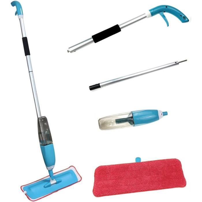 Balai Serpillère Vaporisateur, Balai Spray Lave Sol, Serpillere Avec