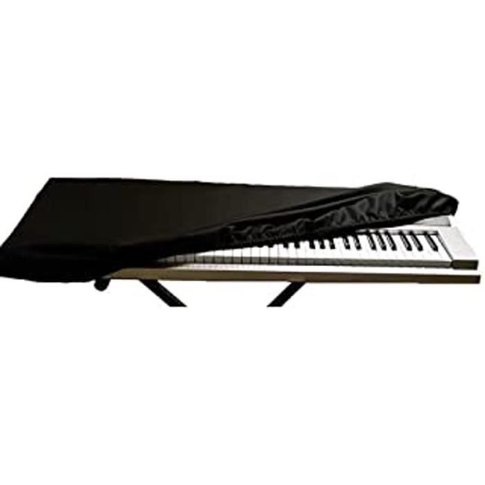 Housse De Clavier Piano 88 Touches Couverture De Clavier Piano Numérique 61  76 88 Touches Noir - Cdiscount Instruments de musique