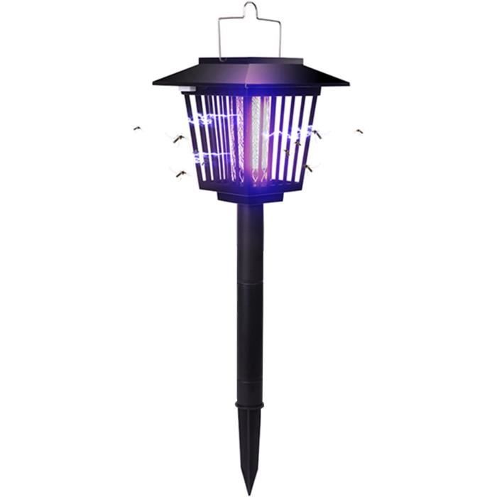 Lampe Tueur De Moustiques USB Rechargeable - 3W, 2000mAh, Lumière Pour Camping Et Intérieur