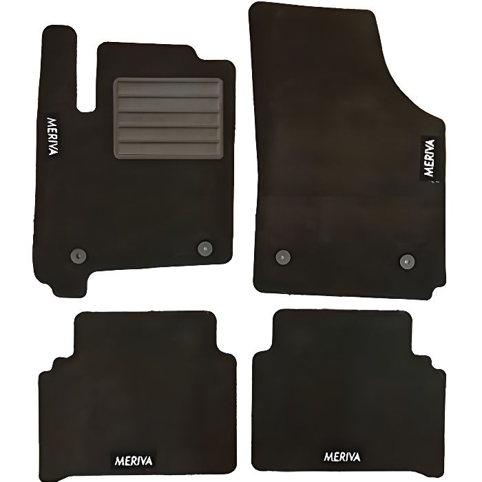 12/11 Rau caoutchouc tapis Octagon rouge OPEL zafira C à partir de Bj