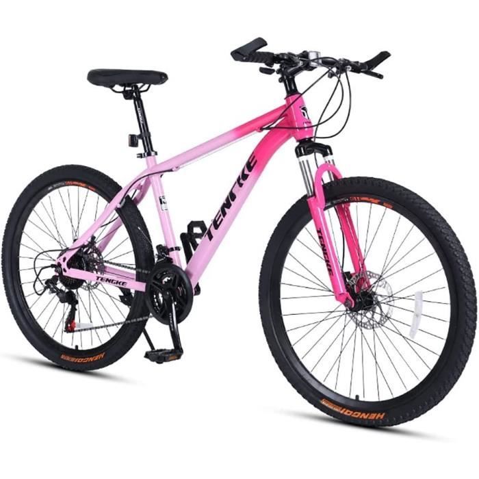 sulckcys VTT 26 ", 21 vitesses, pour homme, garçon, suspension complète, frein à disque, pour