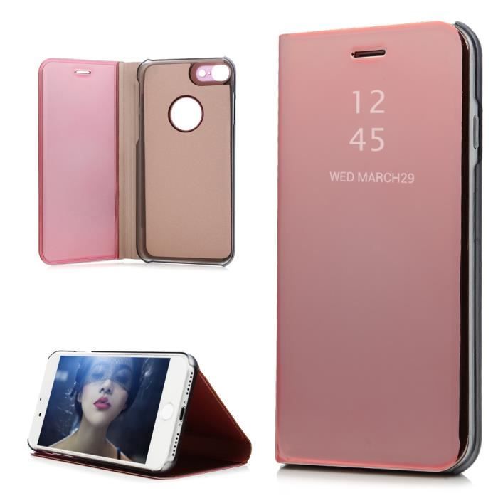coque miroir rose iphone 7