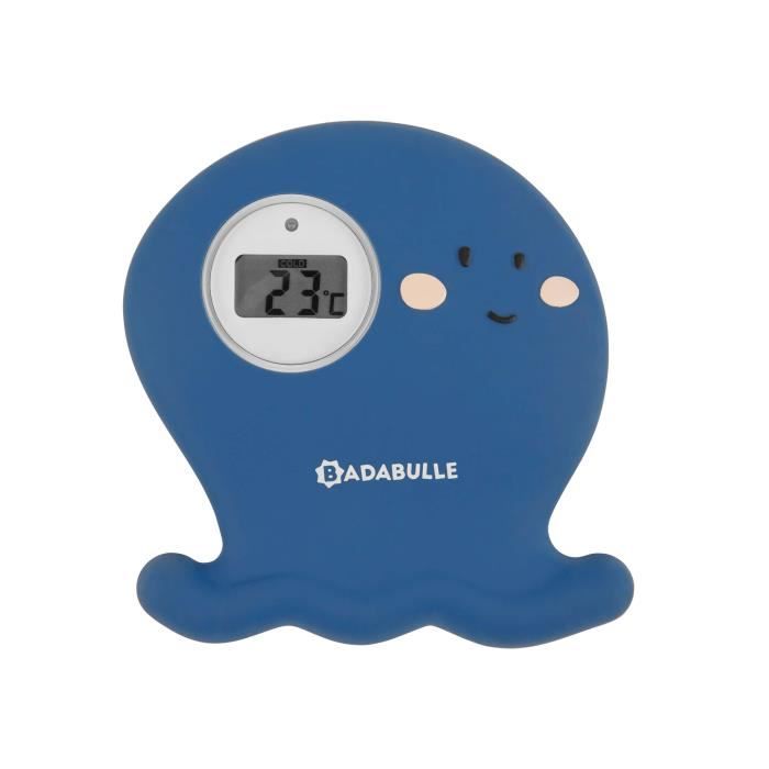 Badabulle Thermomètre de bain digital, avec alerte si eau trop chaude ou trop froide