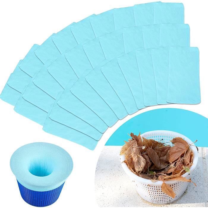 HuiYa Lot de 30 Chaussette Skimmer Piscine Pour Les Paniers Skimmers HuiYa Lot de 30 Chaussette Skimmer Piscine Pour Les Paniers Skimmers