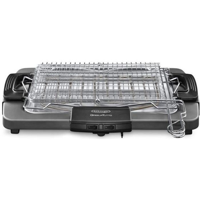 Barbecue électrique DELONGHI BQ80.X 2 Plateau aluminium amovible