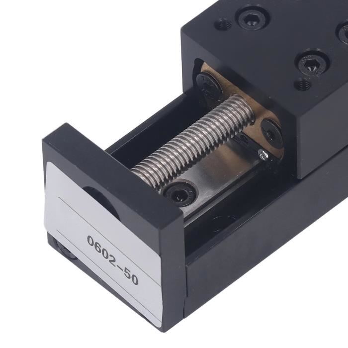 FUYU FSK30J Mini Rail De Guidage Linéaire 500mm - Actionneur CNC Avec Moteur Nema 11