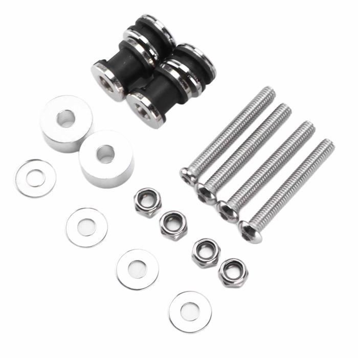 The Lord Of The Tools – Lot 10 Vis + Écrous M5x14mm Pour Borne Batterie Moto, Acier Carbone Zingué, ATV Scooter Quad