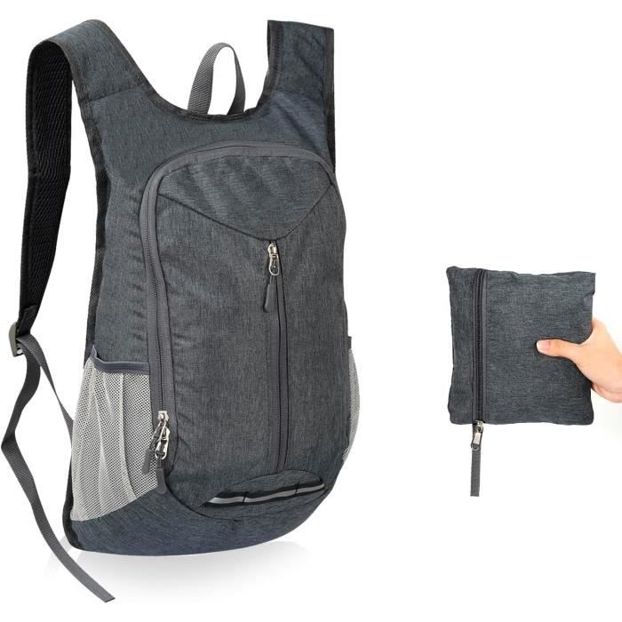 Sac à Dos Pliable 20L, Ultra-Léger Sac à Dos Randonnée Petit Sac à Dos